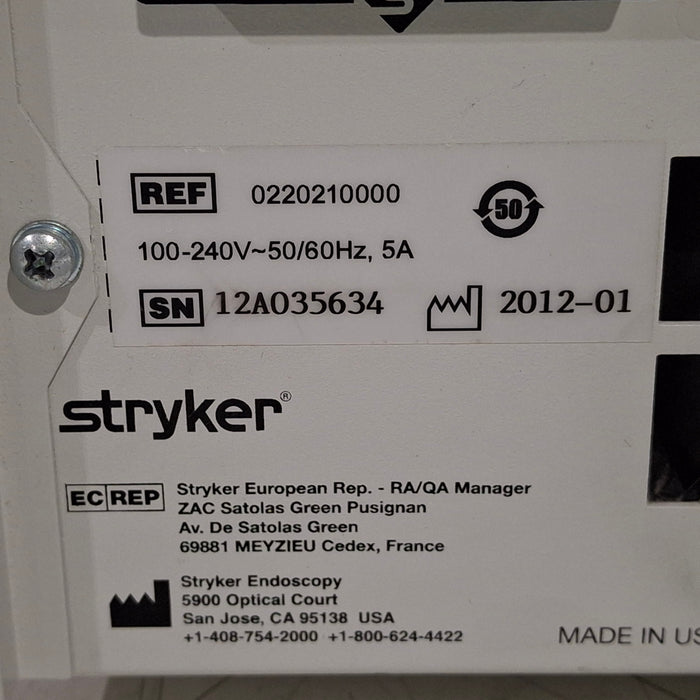 Stryker Stryker L9000 Light Source Rigid Endoscopy reLink Medical