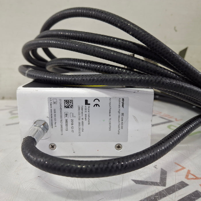 Stryker Stryker 0206-500-000 Foot Pump Rigid Endoscopy reLink Medical
