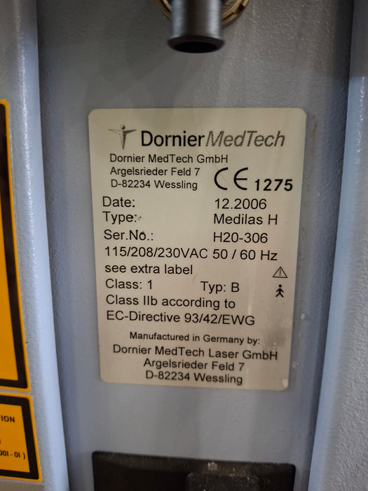 Dornier Medical Systems Medilas H20 Laser