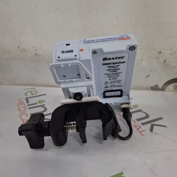 Baxter Baxter Sigma Spectrum 8.01.00 w/o Battery Infusion Pump Infusion Pump reLink Medical