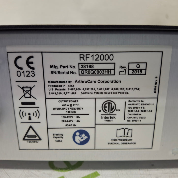 ArthroCare Corporation Quantum 2 Electrosurgical Unit
