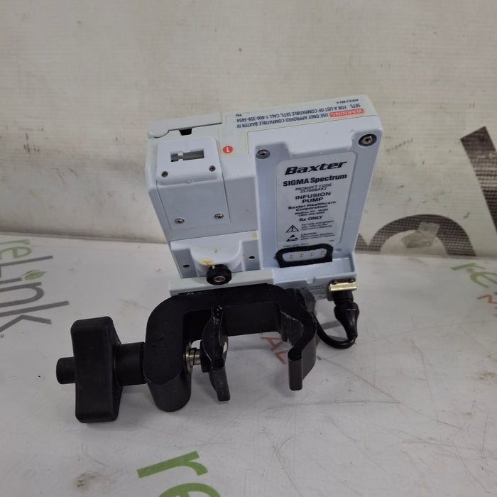 Baxter Baxter Sigma Spectrum 8.01.00 w/o Battery Infusion Pump Infusion Pump reLink Medical