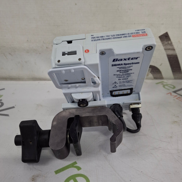 Baxter Baxter Sigma Spectrum 8.01.00 w/o Battery Infusion Pump Infusion Pump reLink Medical