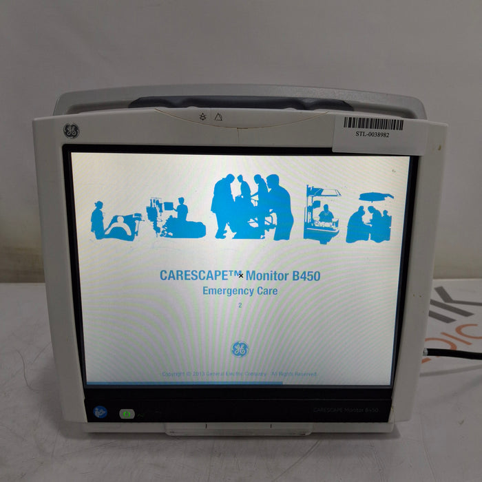 GE Healthcare GE Healthcare Carescape B450 Emergency Care Patient Monitor Patient Monitors reLink Medical