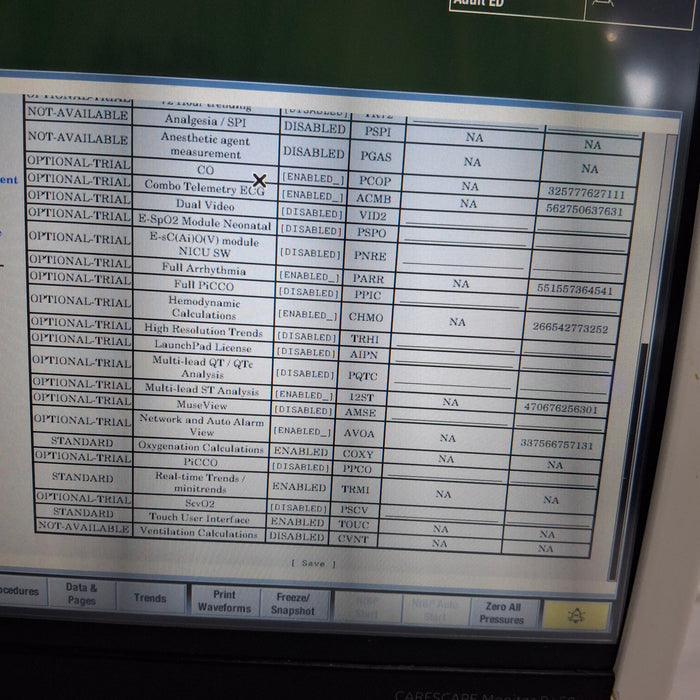 GE Healthcare GE Healthcare Carescape B450 Emergency Care Patient Monitor Patient Monitors reLink Medical