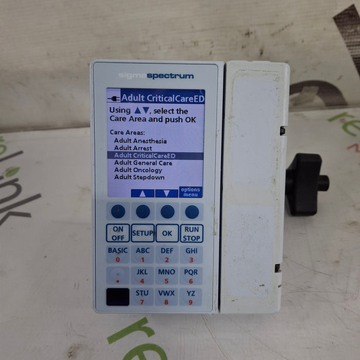 Baxter Baxter Sigma Spectrum 8.01.00 w/o Battery Infusion Pump Infusion Pump reLink Medical