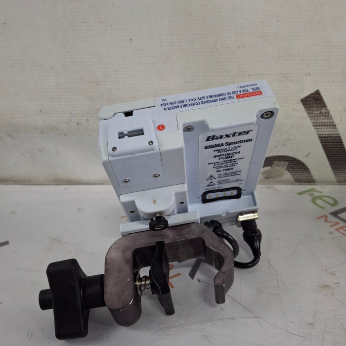 Baxter Baxter Sigma Spectrum 8.01.00 w/o Battery Infusion Pump Infusion Pump reLink Medical