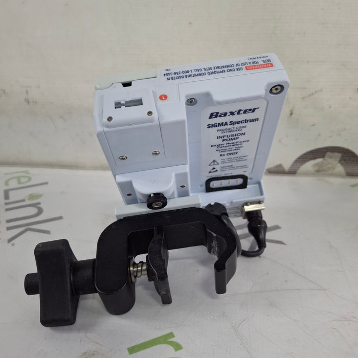 Baxter Baxter Sigma Spectrum 8.01.00 w/o Battery Infusion Pump Infusion Pump reLink Medical