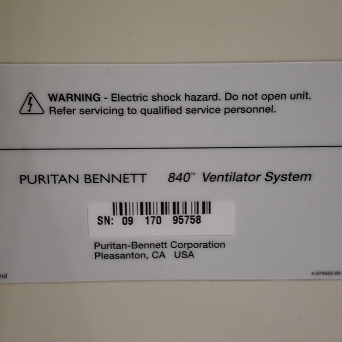 Puritan Bennett Puritan Bennett 840 Ventilator Respiratory reLink Medical