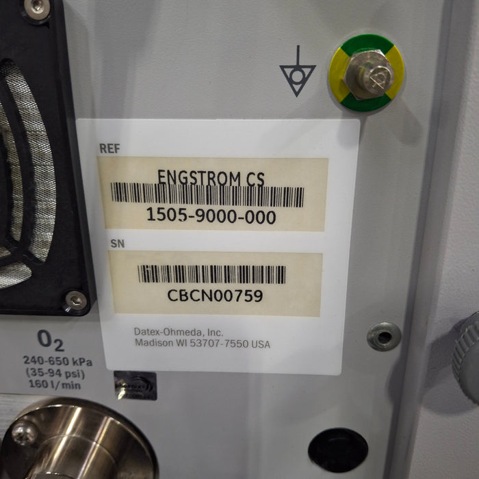 GE Healthcare Engstrom Carestation Ventilator