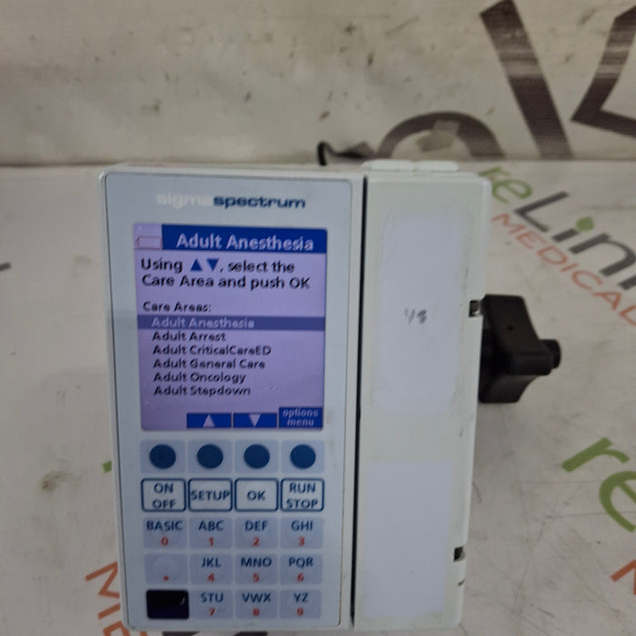 Baxter Baxter Sigma Spectrum 8.00.04 w/o Battery Infusion Pump Infusion Pump reLink Medical