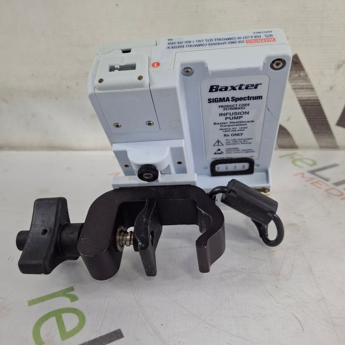 Baxter Baxter Sigma Spectrum 8.00.04 w/o Battery Infusion Pump Infusion Pump reLink Medical