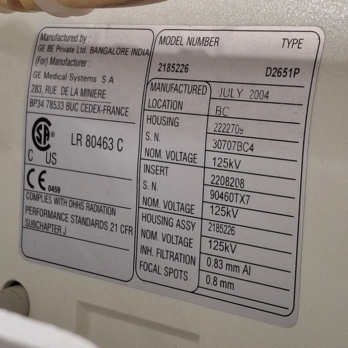 GE Healthcare GE Healthcare AMX 4 Plus Portable X-Ray Unit X-Ray Equipment reLink Medical