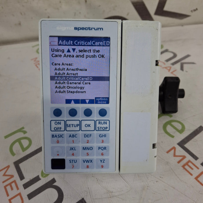 Baxter Baxter Sigma Spectrum 8.00.03 w/o Battery Infusion Pump Infusion Pump reLink Medical