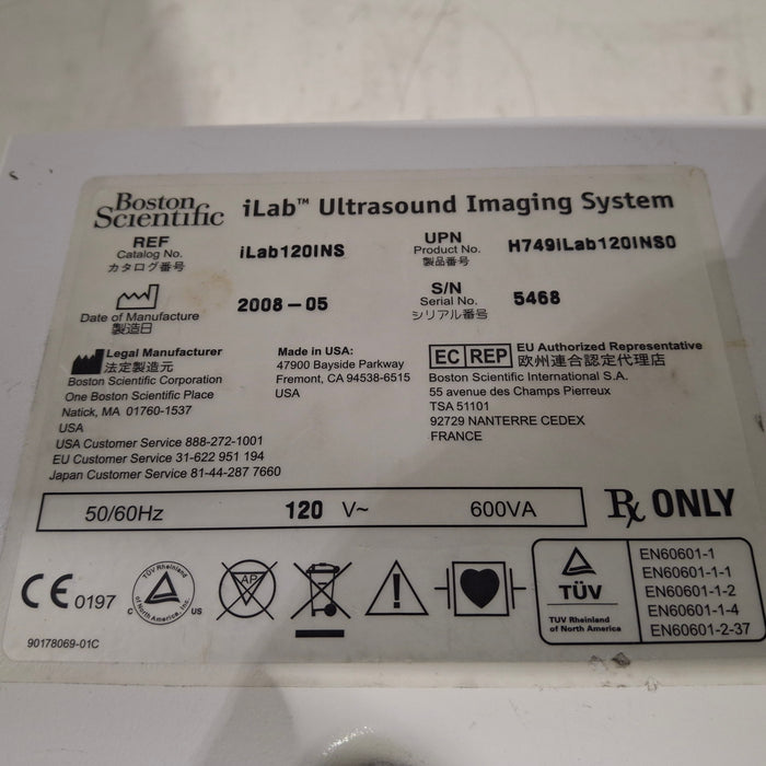 Boston Scientific Boston Scientific iLab Ultrasound Ultrasound reLink Medical