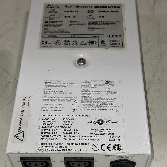 Boston Scientific Boston Scientific iLab Ultrasound Ultrasound reLink Medical