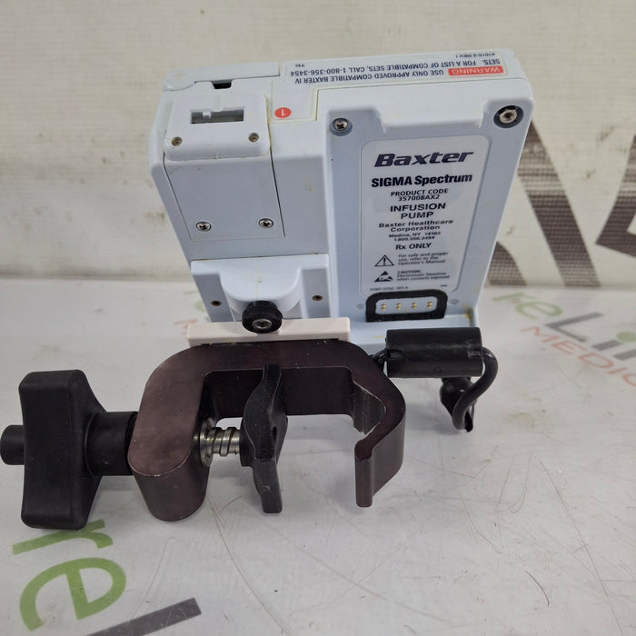 Baxter Baxter Sigma Spectrum 8.00.04 w/o Battery Infusion Pump Infusion Pump reLink Medical