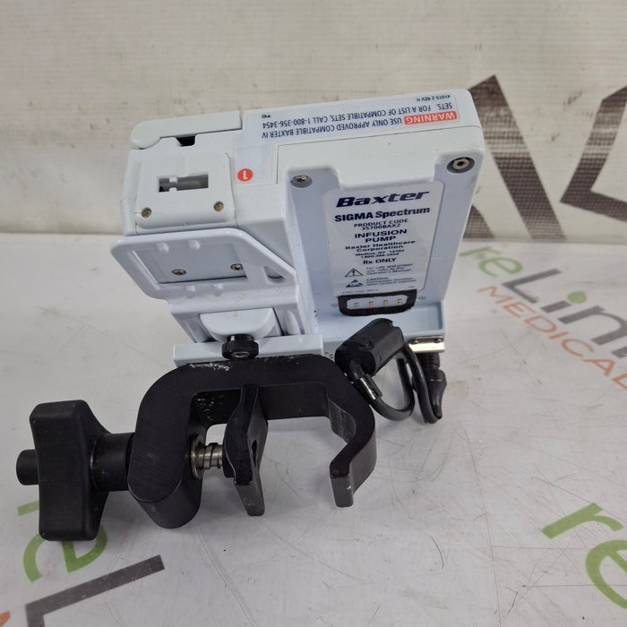 Baxter Baxter Sigma Spectrum 8.01.00 w/o Battery Infusion Pump Infusion Pumps reLink Medical