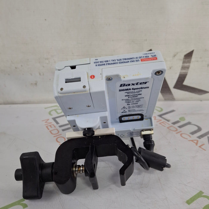 Baxter Baxter Sigma Spectrum 8.00.04 w/o Battery Infusion Pump Infusion Pump reLink Medical