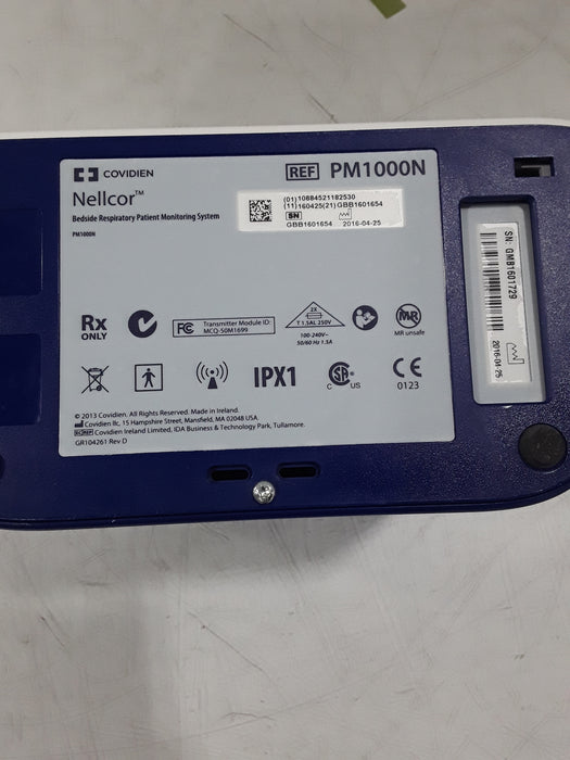 Covidien Covidien PM1000N Nellcor Bedside SPO2 Monitor Patient Monitors reLink Medical