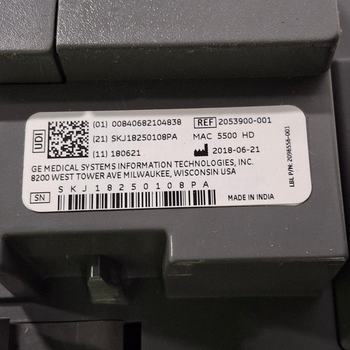 GE Healthcare GE Healthcare MAC 5500 HD ECG without CAM Module Cardiology reLink Medical