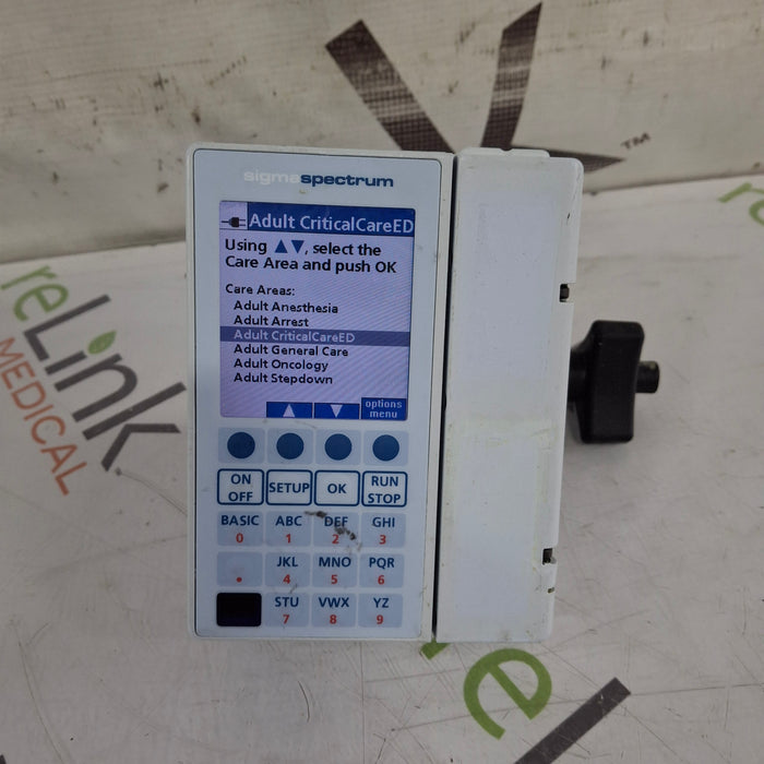 Baxter Baxter Sigma Spectrum 8.00.03 w/o Battery Infusion Pump Infusion Pumps reLink Medical