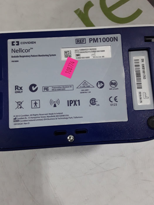 Covidien Covidien PM1000N Nellcor Bedside SPO2 Monitor Patient Monitors reLink Medical