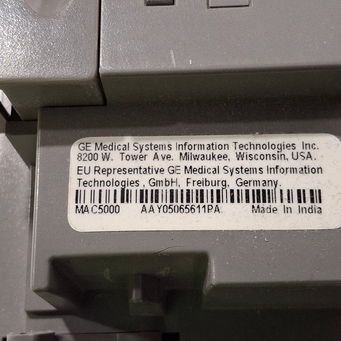 GE Healthcare GE Healthcare MAC 5000 ECG without CAM Module Cardiology reLink Medical