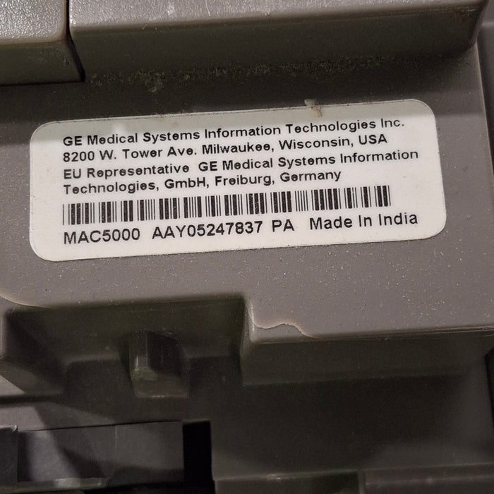 GE Healthcare GE Healthcare MAC 5000 ECG without CAM Module Cardiology reLink Medical