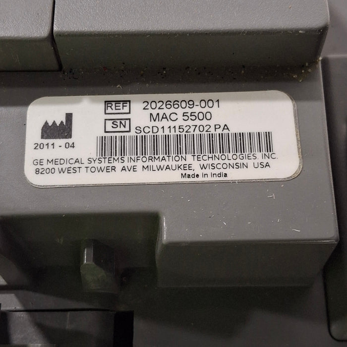 GE Healthcare GE Healthcare MAC 5500 ECG without CAM Module Cardiology reLink Medical