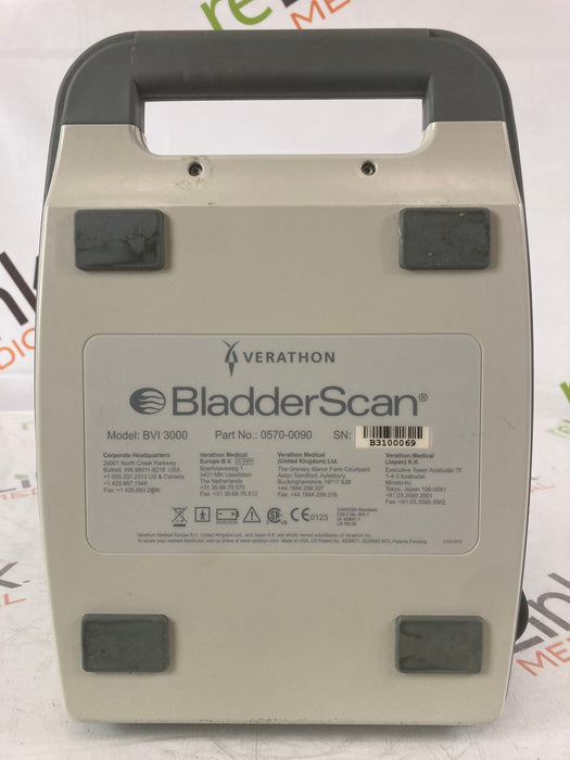 Verathon Medical, Inc Verathon Medical, Inc BladderScan BVI 3000 Bladder Scanner Surgical Equipment reLink Medical