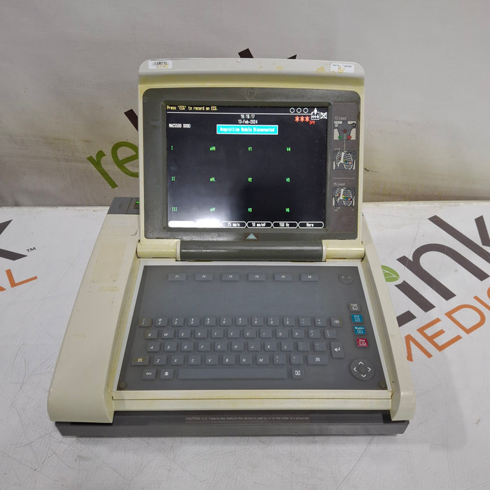 GE Healthcare GE Healthcare MAC 5500 ECG without CAM Module Cardiology reLink Medical