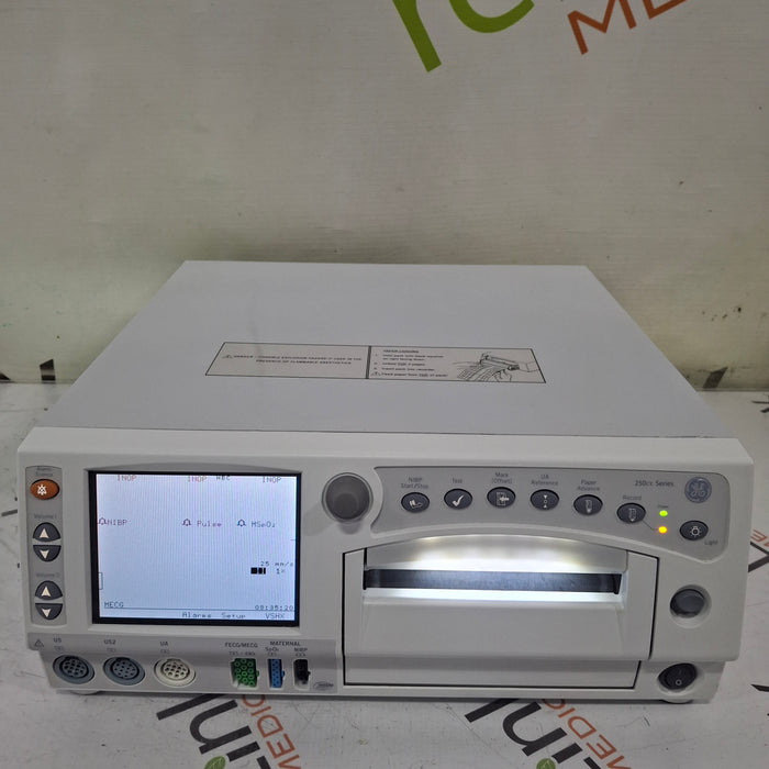 GE Healthcare Corometrics 250cx Series Model 259cx-a Fetal Monitor