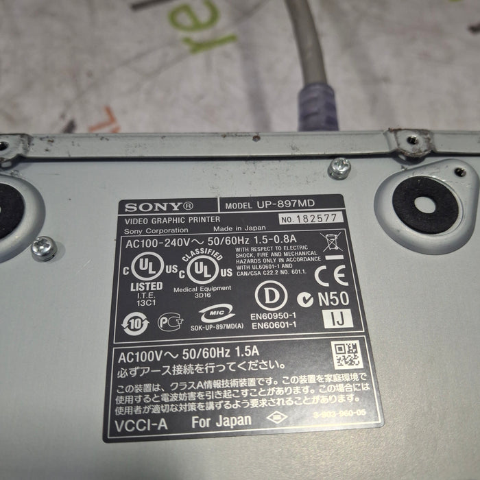 Sony Sony UP-897MD Imager / Printer Ultrasound reLink Medical