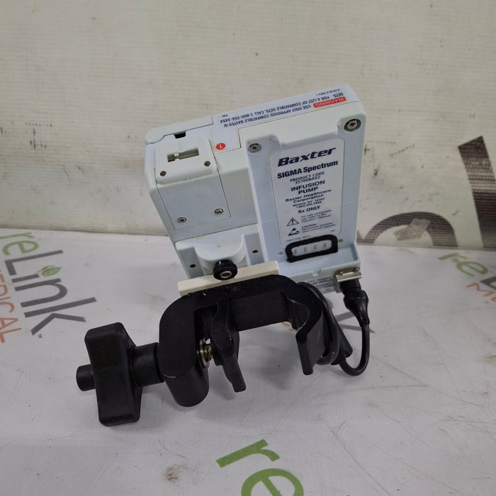Baxter Baxter Sigma Spectrum 8.00.05 w/o Battery Infusion Pump Infusion Pump reLink Medical