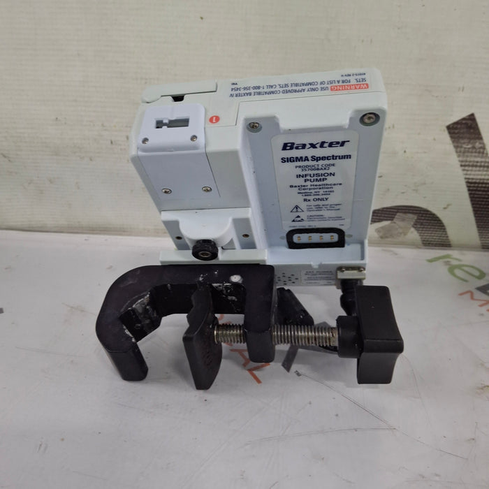 Baxter Baxter Sigma Spectrum 8.01.00 w/o Battery Infusion Pump Infusion Pump reLink Medical