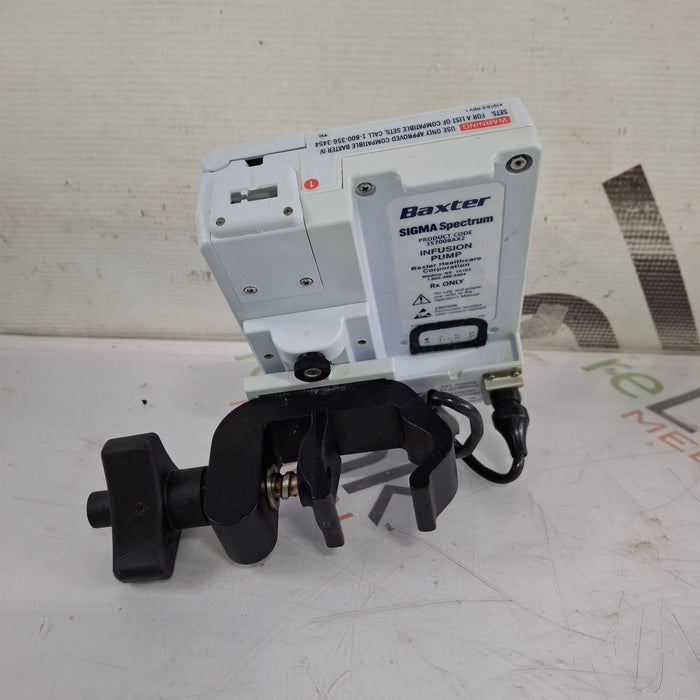 Baxter Baxter Sigma Spectrum 8.00.05 w/o Battery Infusion Pump Infusion Pump reLink Medical