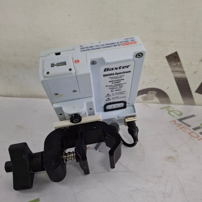 Baxter Baxter Sigma Spectrum 8.00.04 w/o Battery Infusion Pump Infusion Pump reLink Medical