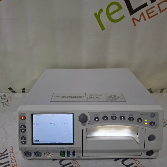 GE Healthcare GE Healthcare Corometrics 250cx Series Model 259cx Fetal Monitor Patient Monitors reLink Medical