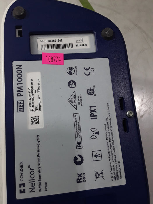 Covidien Covidien PM1000N Nellcor Bedside SPO2 Monitor Patient Monitors reLink Medical