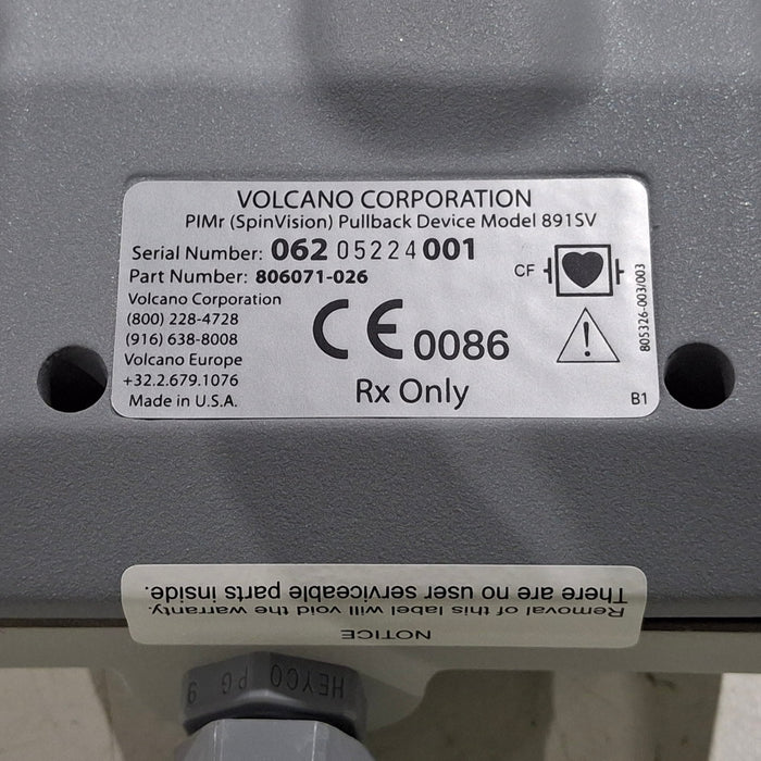 Philips Philips Volcano PIMr 891SV SpinVision Pullback Device Ultrasound reLink Medical