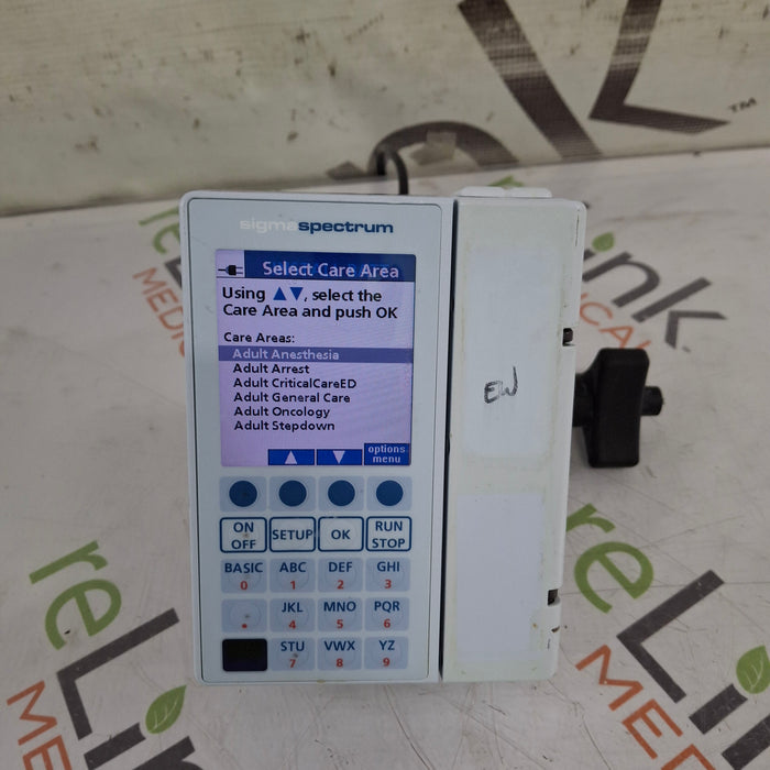 Baxter Baxter Sigma Spectrum 8.00.05 w/o Battery Infusion Pump Infusion Pumps reLink Medical