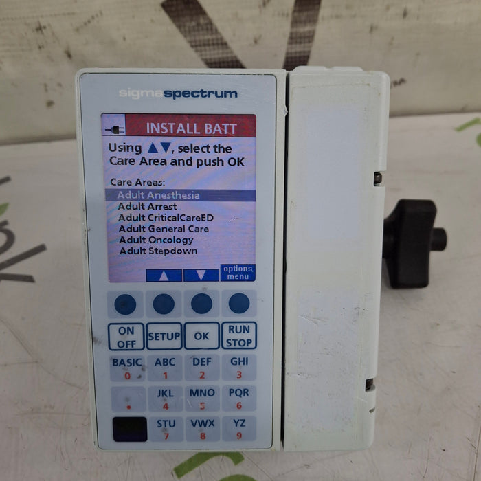 Baxter Baxter Sigma Spectrum 8.00.04 w/o Battery Infusion Pump Infusion Pump reLink Medical