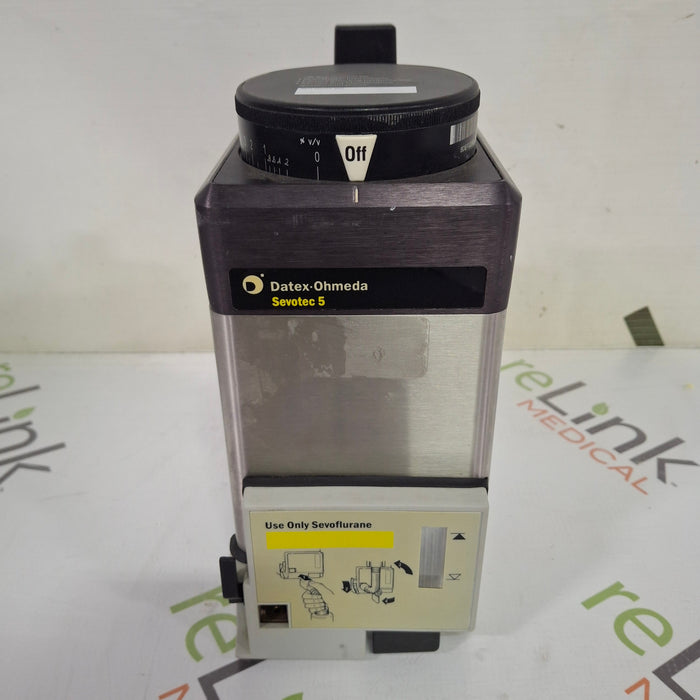 Datex-Ohmeda Sevotec 5 Sevoflurane Vaporizer