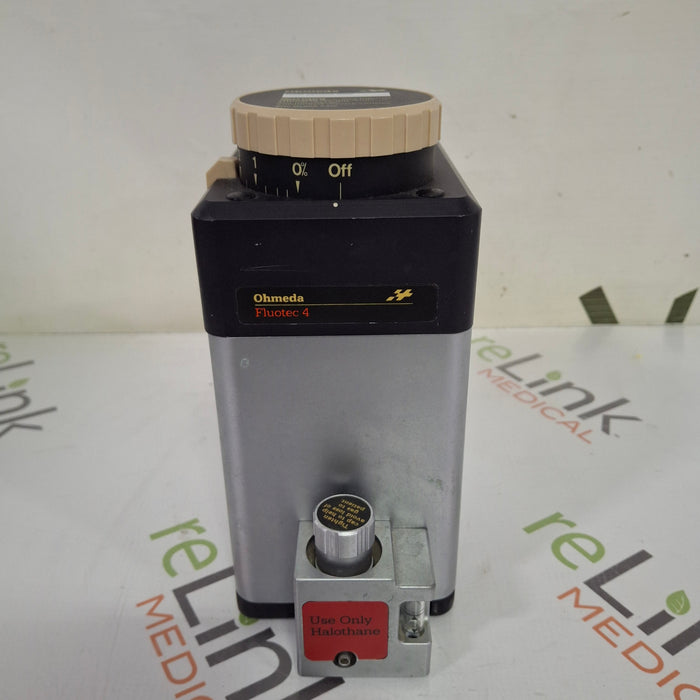 Datex-Ohmeda Datex-Ohmeda Fluotec 4 Halothane Vaporizer Anesthesia reLink Medical