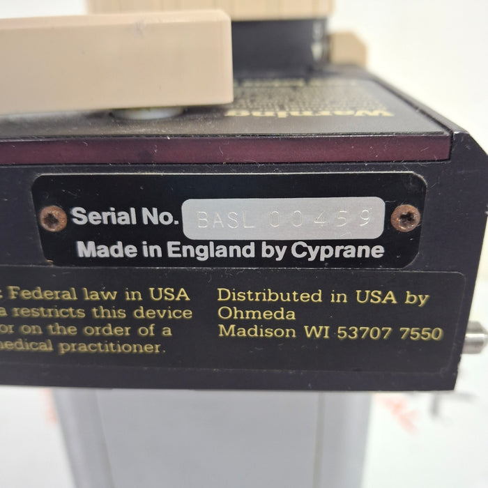 Datex-Ohmeda Datex-Ohmeda Fluotec 4 Halothane Vaporizer Anesthesia reLink Medical