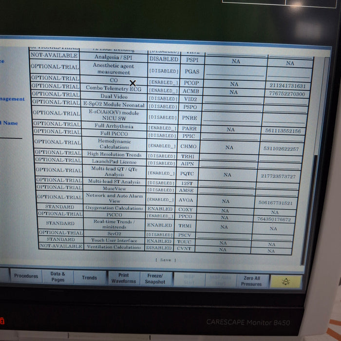 GE Healthcare GE Healthcare Carescape B450 Critical Care Patient Monitor Patient Monitors reLink Medical