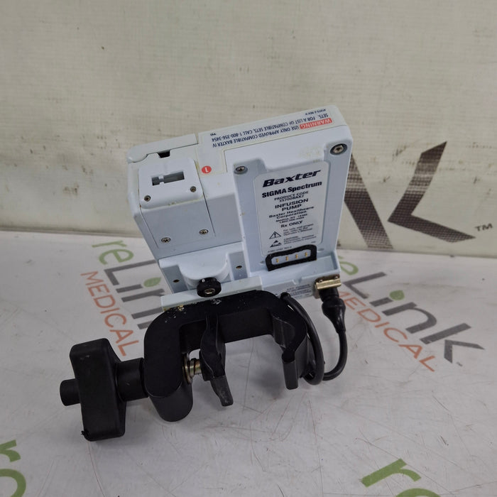 Baxter Baxter Sigma Spectrum 8.00.05 w/o Battery Infusion Pump Infusion Pump reLink Medical