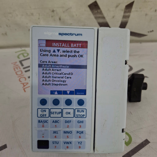 Baxter Baxter Sigma Spectrum 8.00.04 w/o Battery Infusion Pump Infusion Pump reLink Medical
