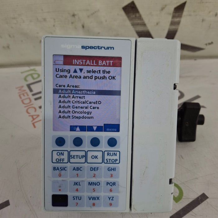 Baxter Baxter Sigma Spectrum 8.00.04 w/o Battery Infusion Pump Infusion Pump reLink Medical